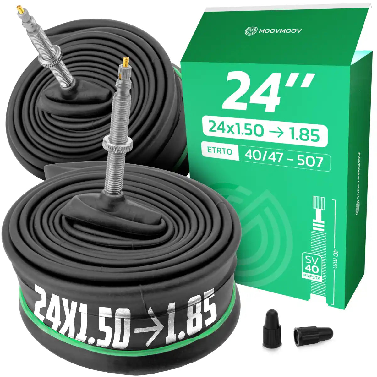 Chambre à air Michelin® B4 27.5 x 1.90 - 2.50 - PRESTA Chambre à air Michelin® B4 27.5 x 1.90 - 2.50 - PRESTA