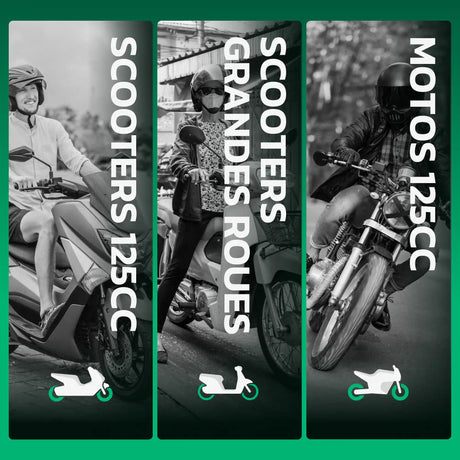 Chambre à air moto 16 pouces MoovMoov compatible scooters et motos 125cc