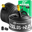 Chambre à air 22 pouces MoovMoov pour pneus de 22x1.95 à 22x2.25, valve Schrader 40 mm