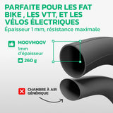Chambre à air 24 pouces en caoutchouc butyle renforcé MoovMoov