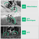 Chambre à air 29 pouces MoovMoov compatible VTT, enduro et vélo électrique