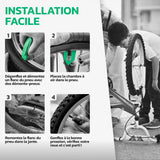 Guide d'installation de la chambre à air 18 pouces MoovMoov