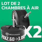 Lot de 2 chambres à air 29 pouces MoovMoov